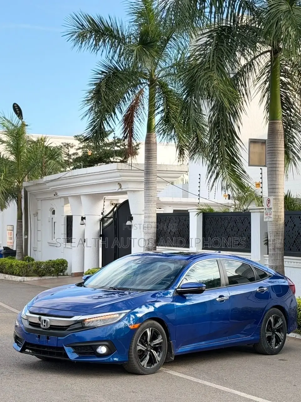 Honda Civic 2017 Blue