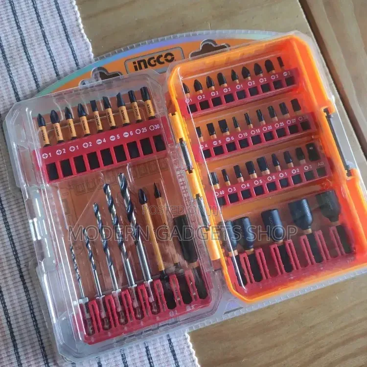 Professional 42pcs Drill Bit Screwdriver Bit Set – Complete Tool Kit