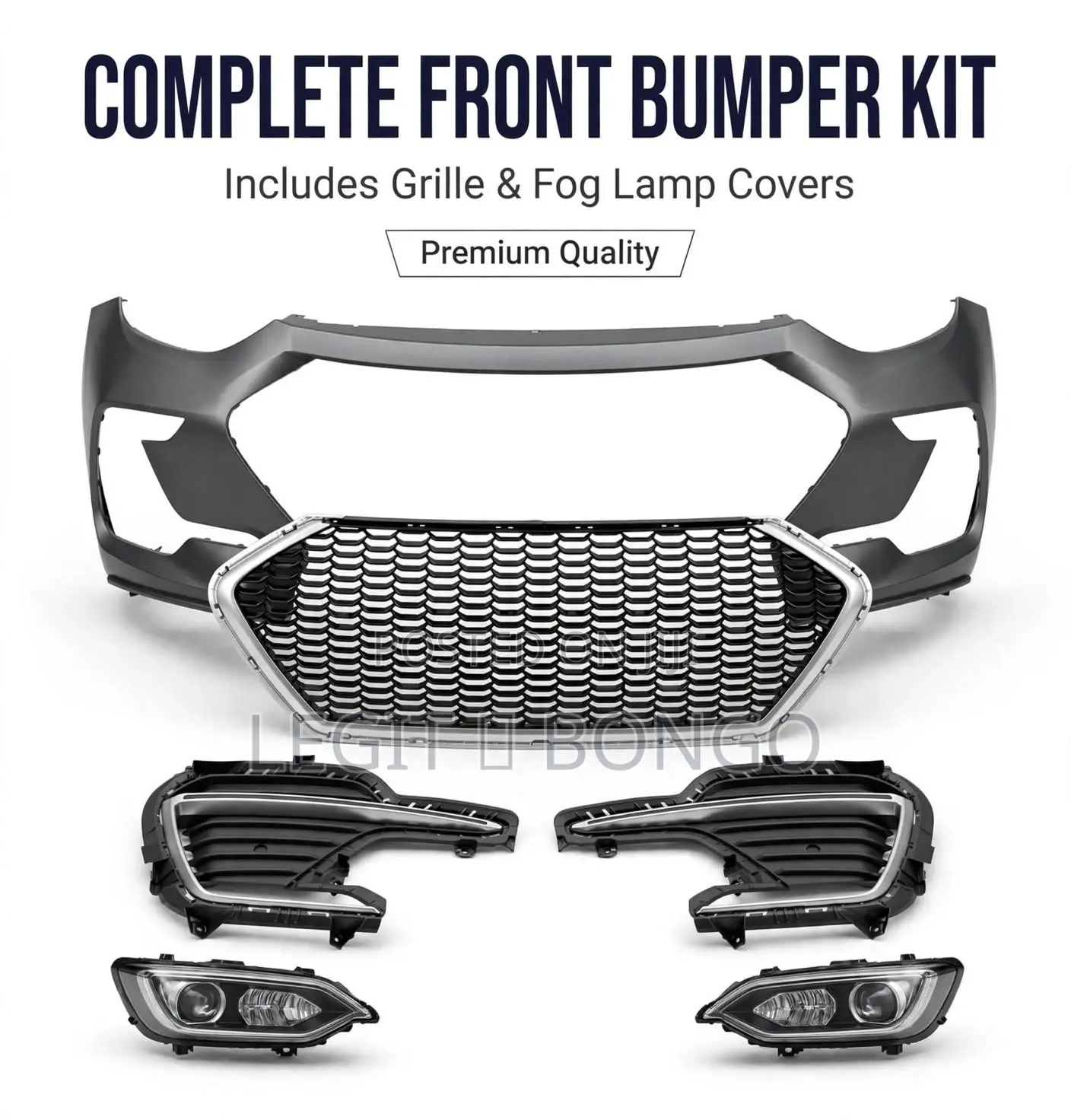 Bumper/ Shelves Front Back