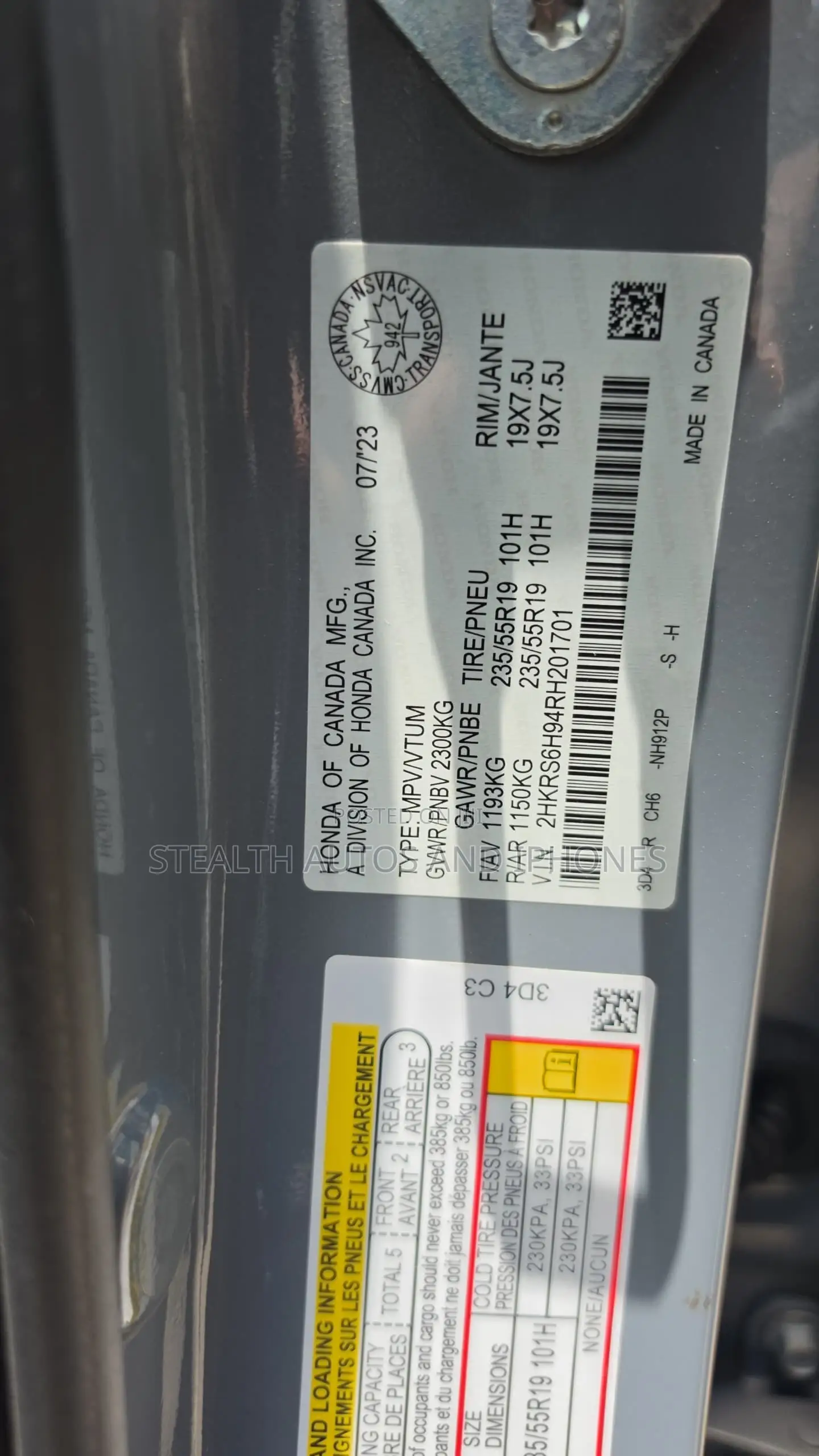 Honda CR-V EX-L AWD 2024