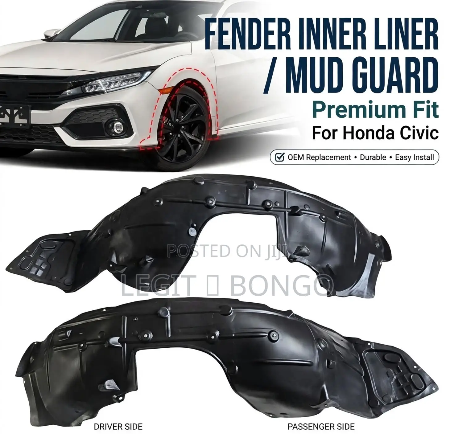 Fender Mud Guide Protectors & Under Engine Panels