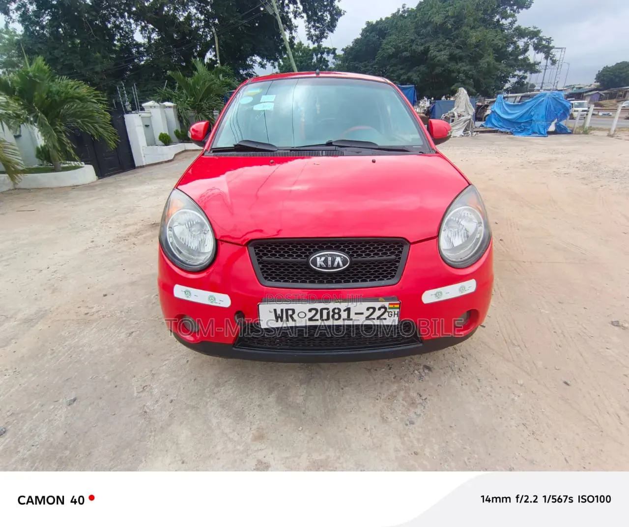 Kia Morning 2010 Red