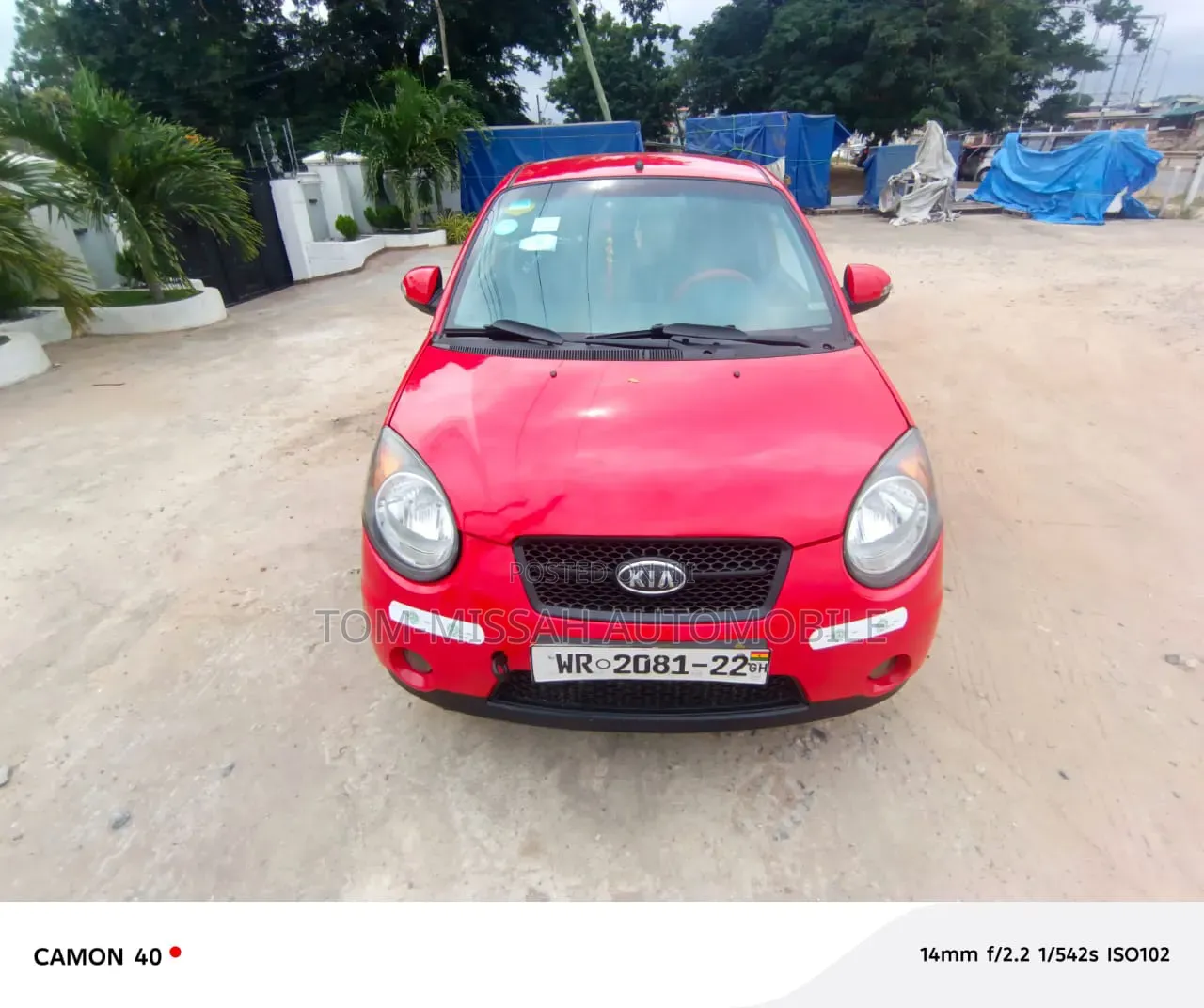 Kia Morning 2010 Red