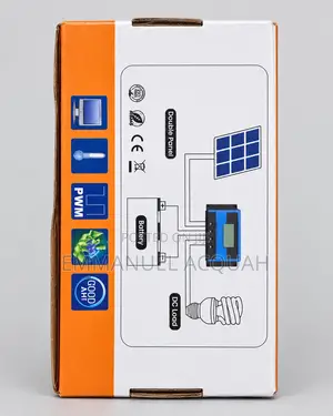 30a/50a PWM Solar Charge Controller With LCD Display Dual USB Ports