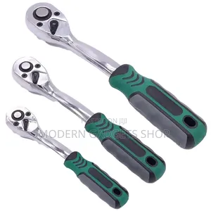 3-Piece Ratchet Handle Set – Mechanics Workshop Tools