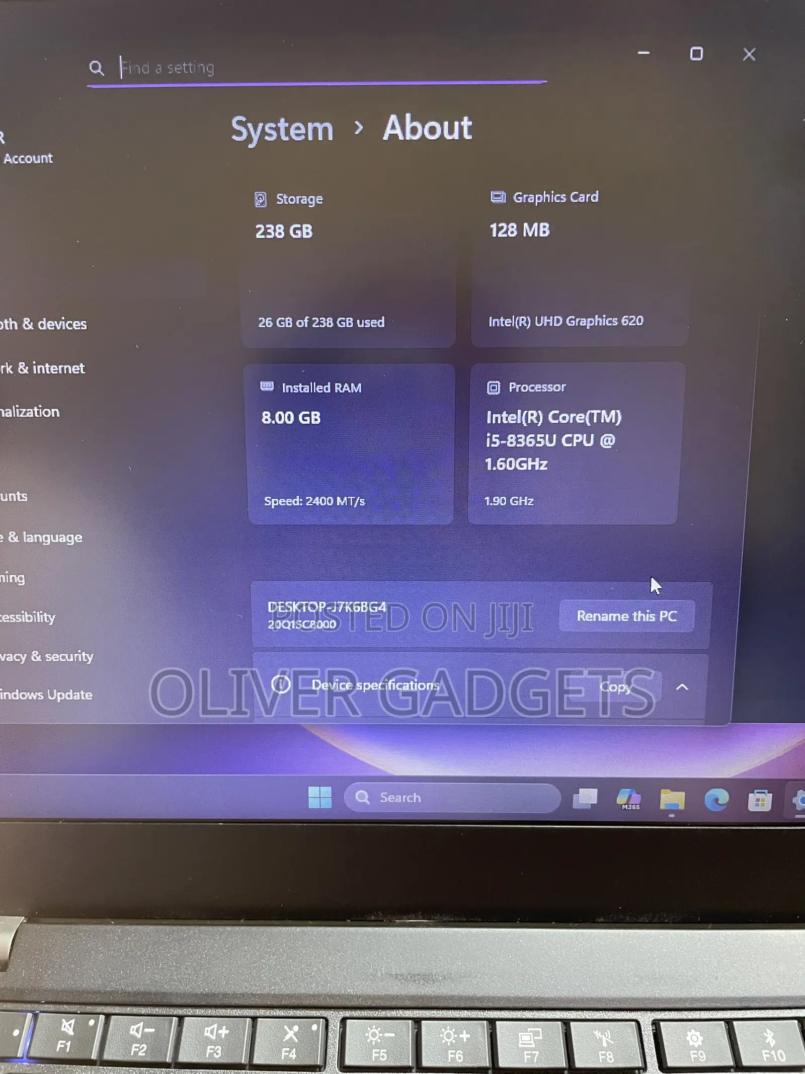 Laptop Lenovo ThinkPad X390 Yoga 8GB Intel Core i5 SSD 256GB