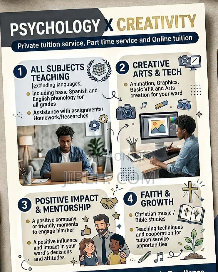 Private and Virtual (Online) Tutor