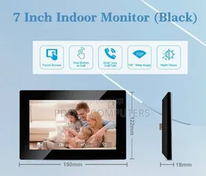 Tuya 7Inch Ips Indoor LCD Monitor Screen, Video Door Phone S72-Ip-Tuya