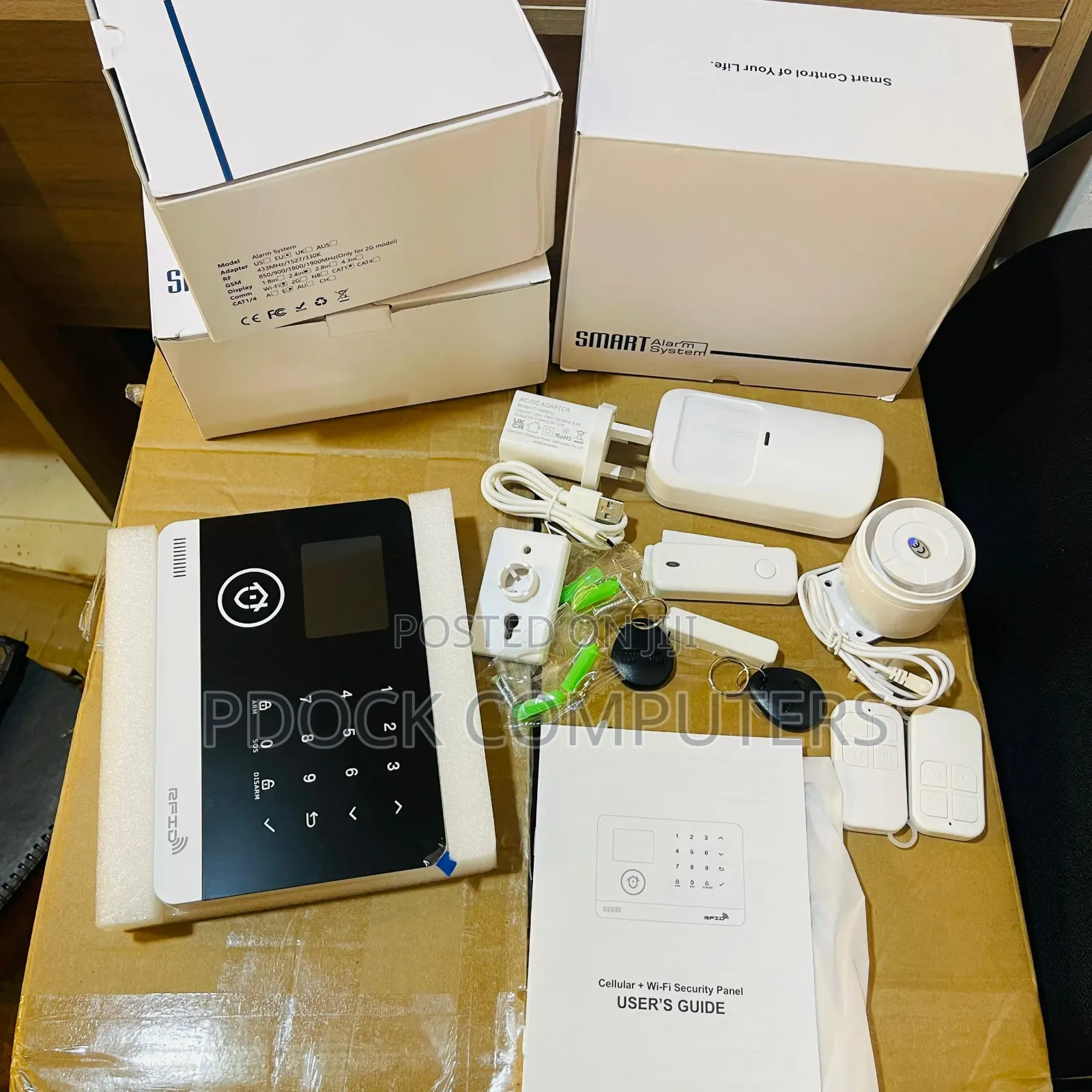 Intelligent Smart GSM 4g/WiFi Home Security Intruder Alarm System