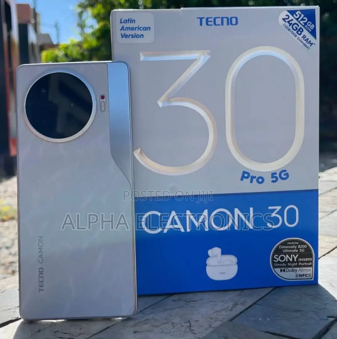New Tecno Camon 30 Pro 5G 512 GB White
