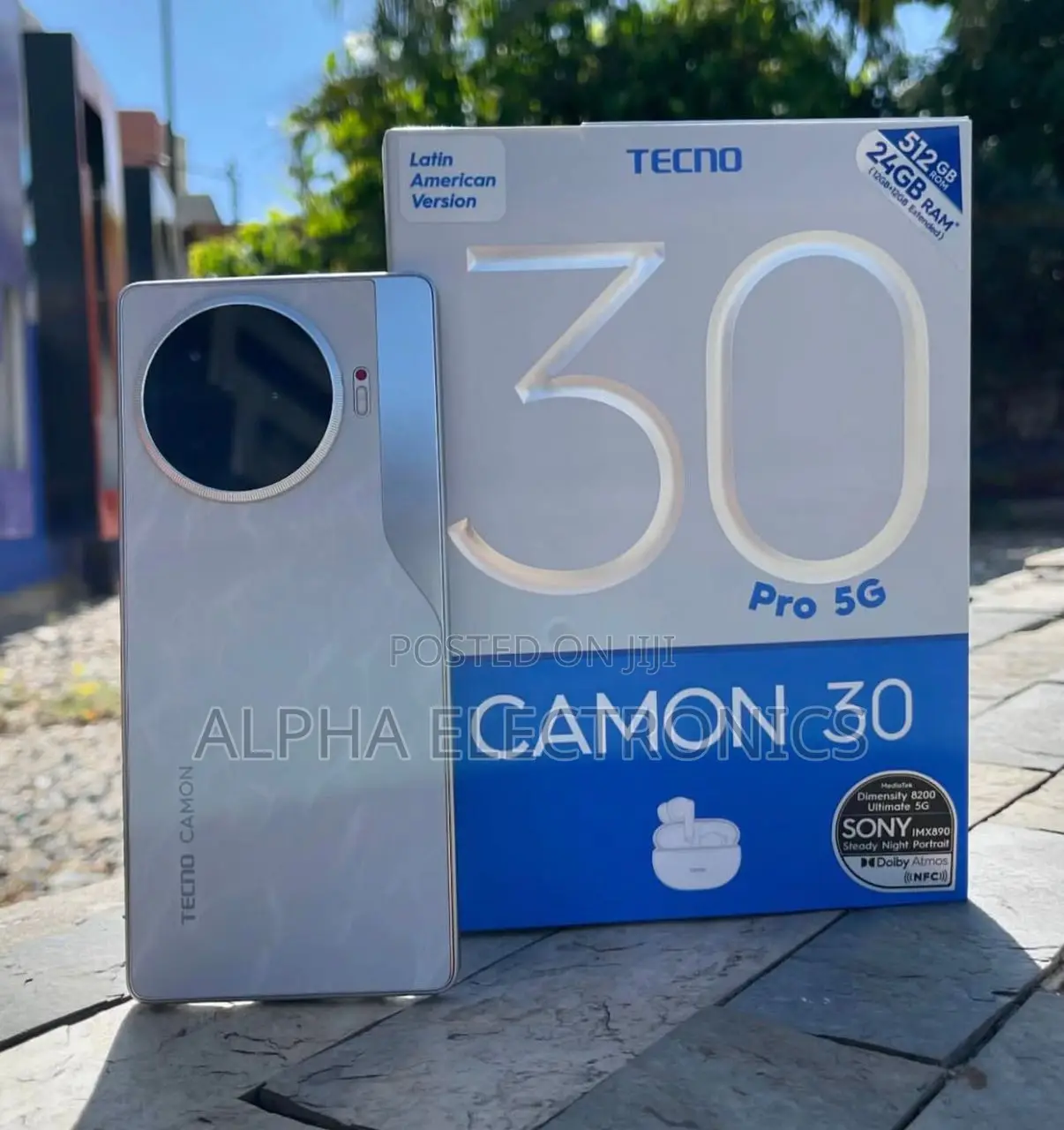 New Tecno Camon 30 Pro 5G 512 GB White