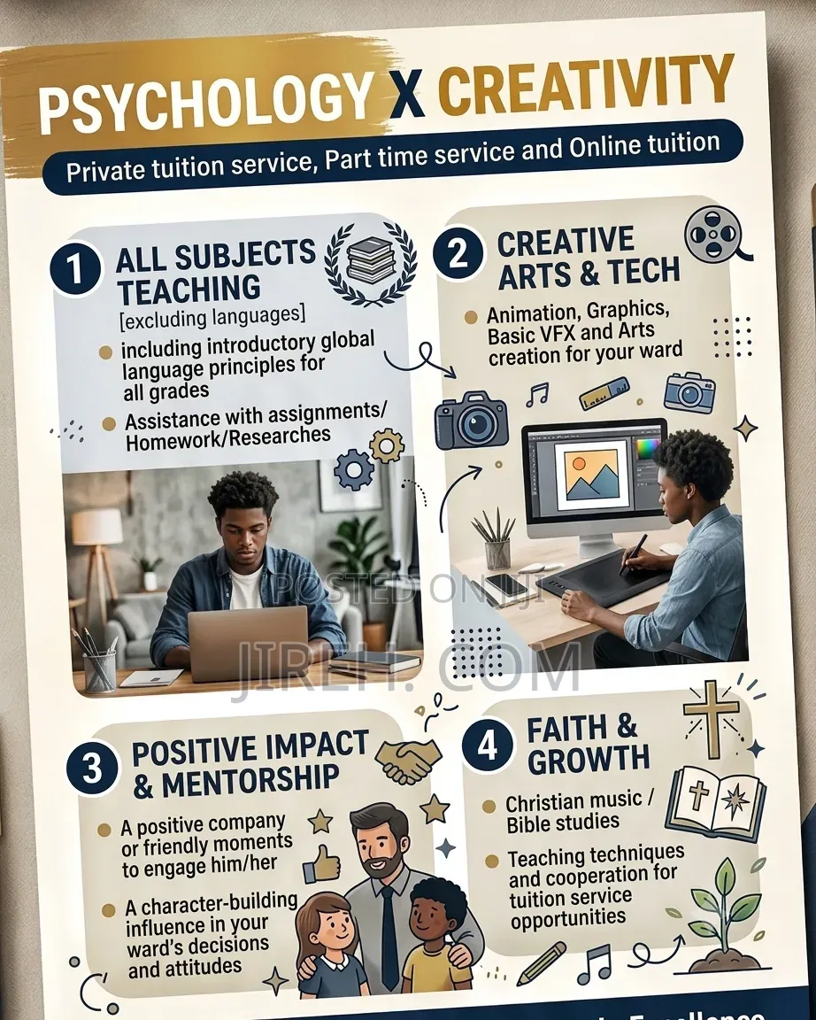 Virtual || in-Person || Part-Time Teaching Service
