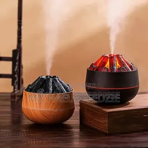 Volcano Mist 3D Flame Aroma Diffuser Air Humidifier