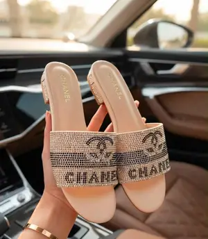 SHOESMAMI Gh( Channel Slippers)