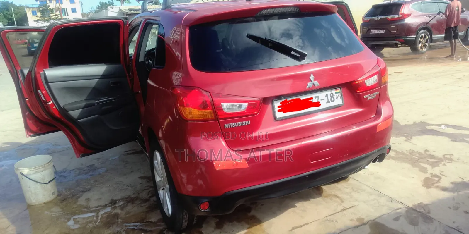 Mitsubishi Outlander Sport 2013 Red