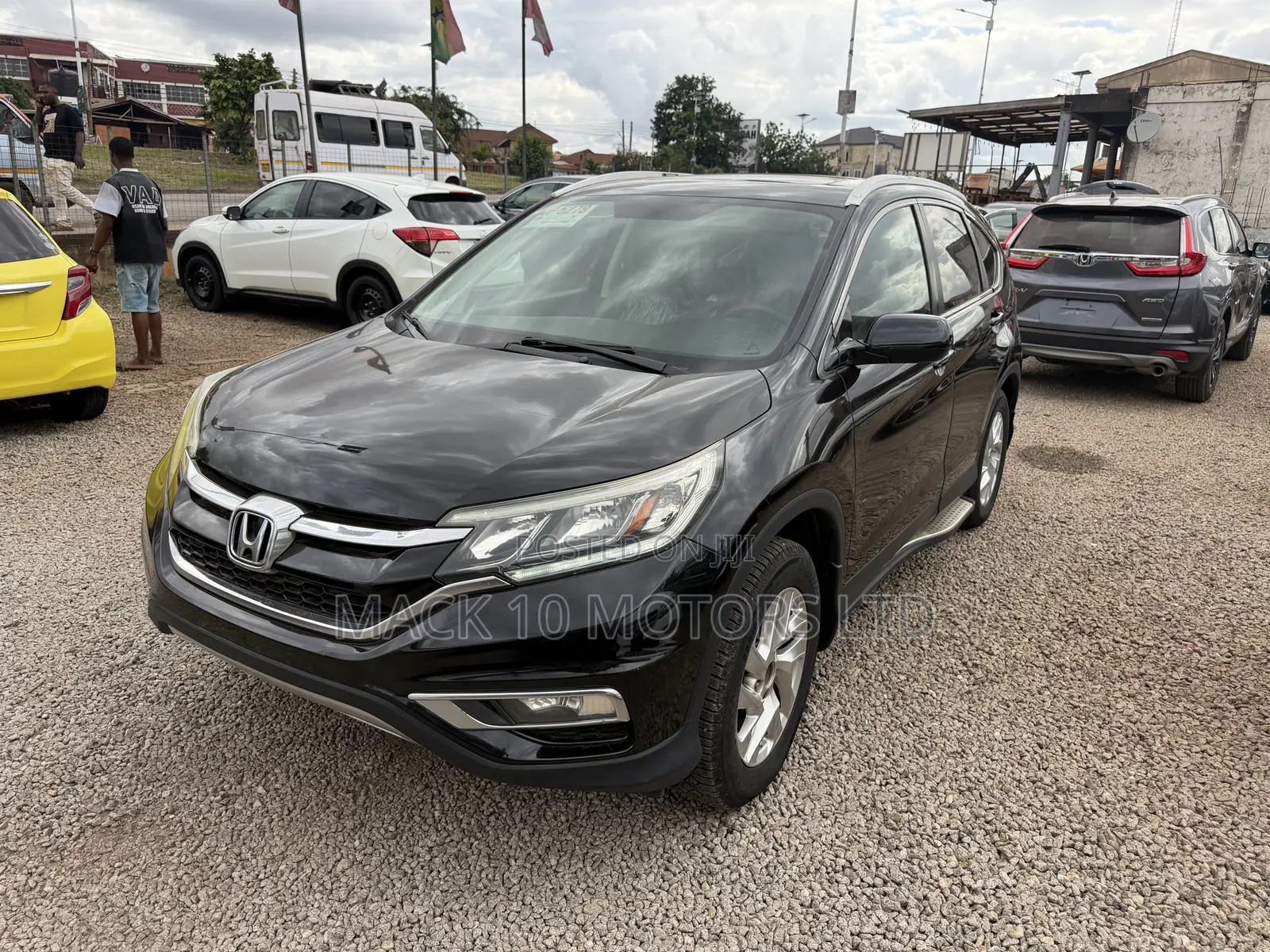 Honda CR-V EX-L 4dr SUV (2.4L 4cyl CVT) 2015 Black