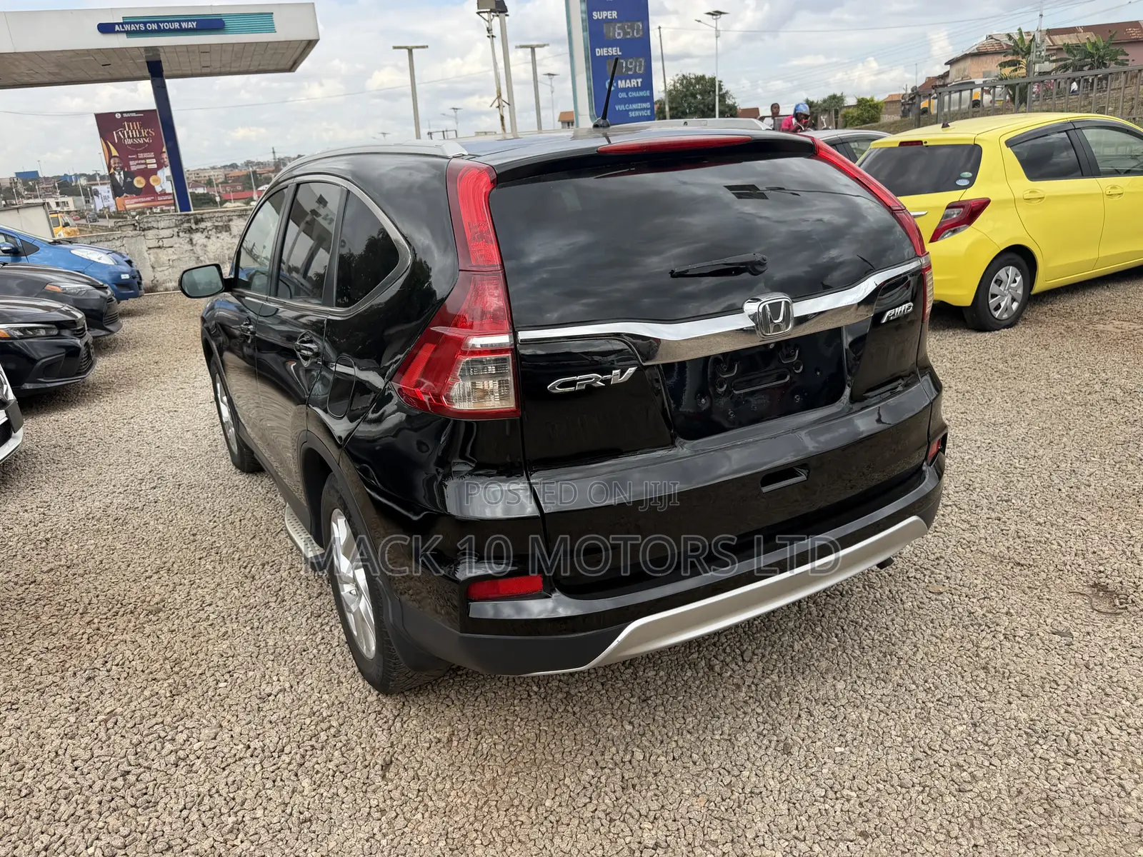 Honda CR-V EX-L 4dr SUV (2.4L 4cyl CVT) 2015 Black