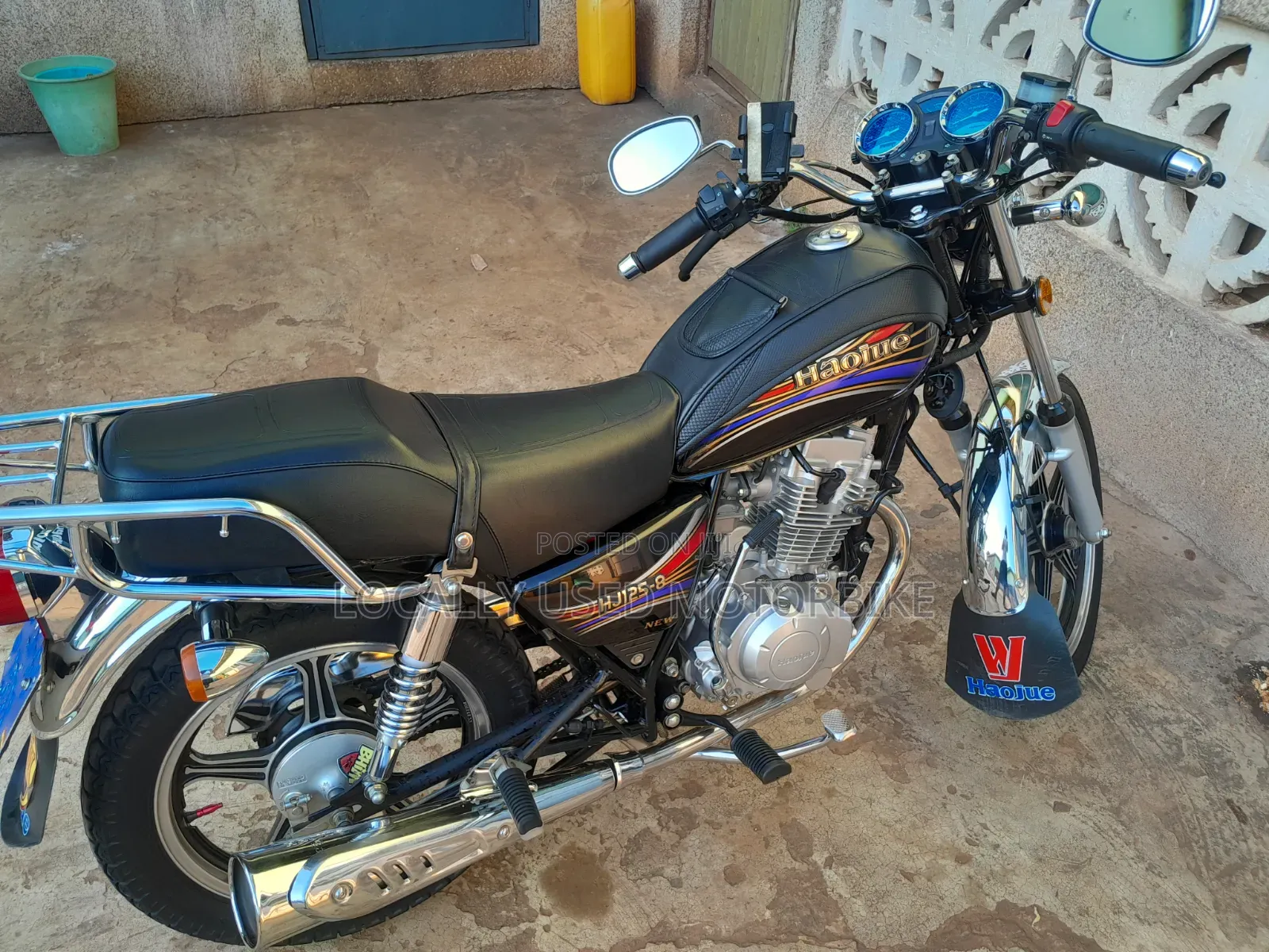 Haojue HJ125-8K 2026 Black