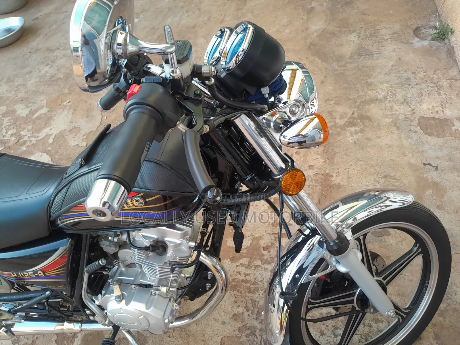 Haojue HJ125-8K 2026 Black