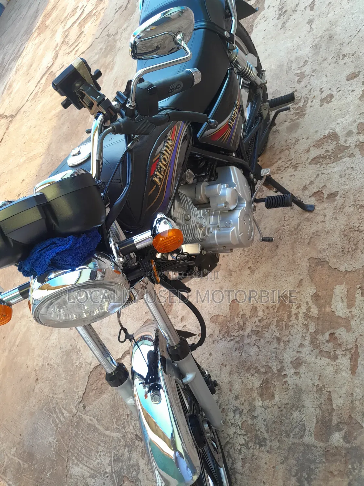 Haojue HJ125-8K 2026 Black