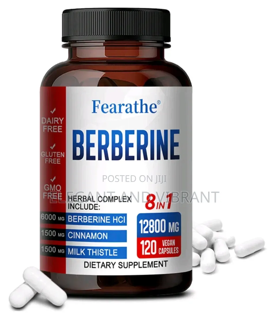 Berberine With Ceylon Cinnamon 6000mg 120 Caps Heart Health Immune