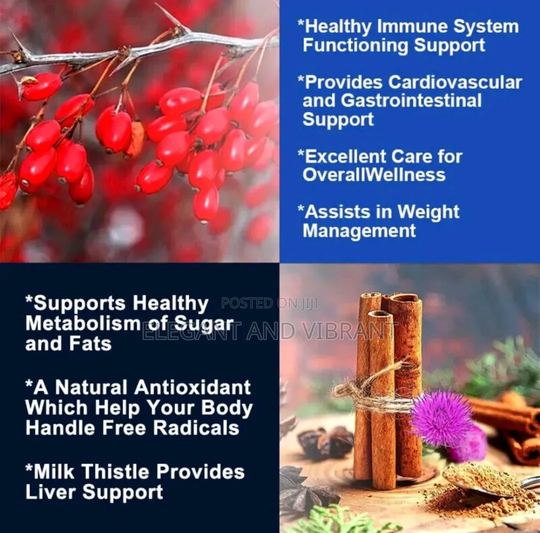 Berberine With Ceylon Cinnamon 6000mg 120 Caps Heart Health Immune