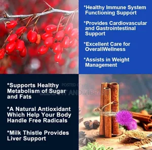 Berberine With Ceylon Cinnamon 6000mg 120 Caps Heart Health Immune