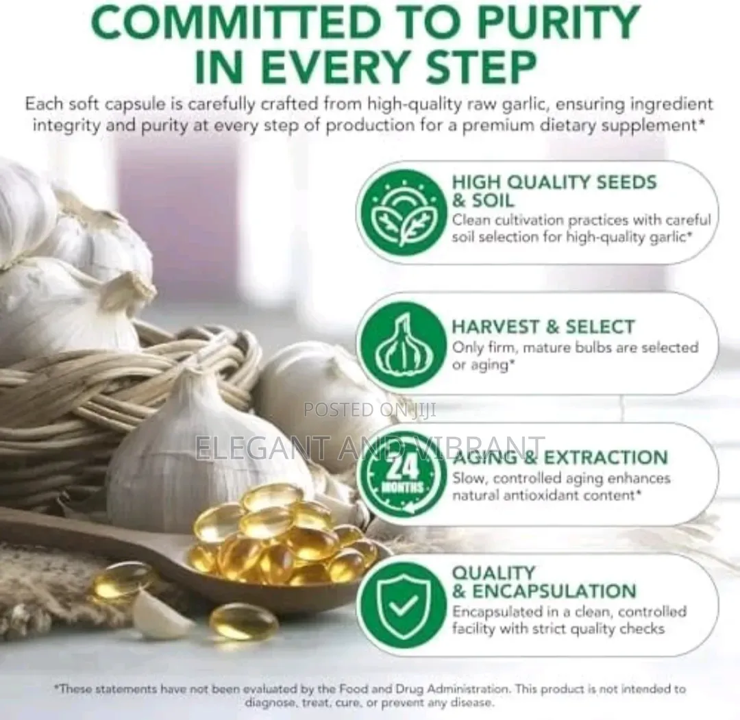 Aged Garlic Extract 7500mg 300 Softgels Odorless Heart Immune Sup