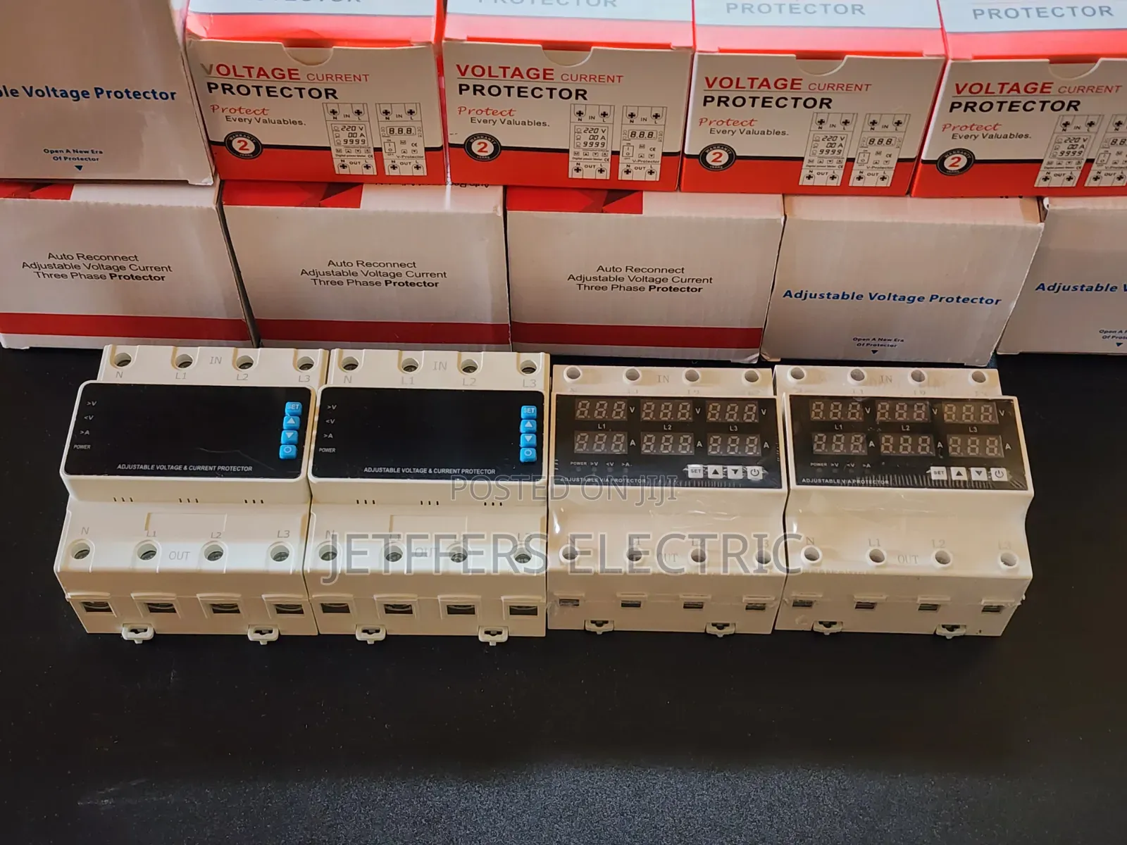 4 Pole Voltage and Current Protector