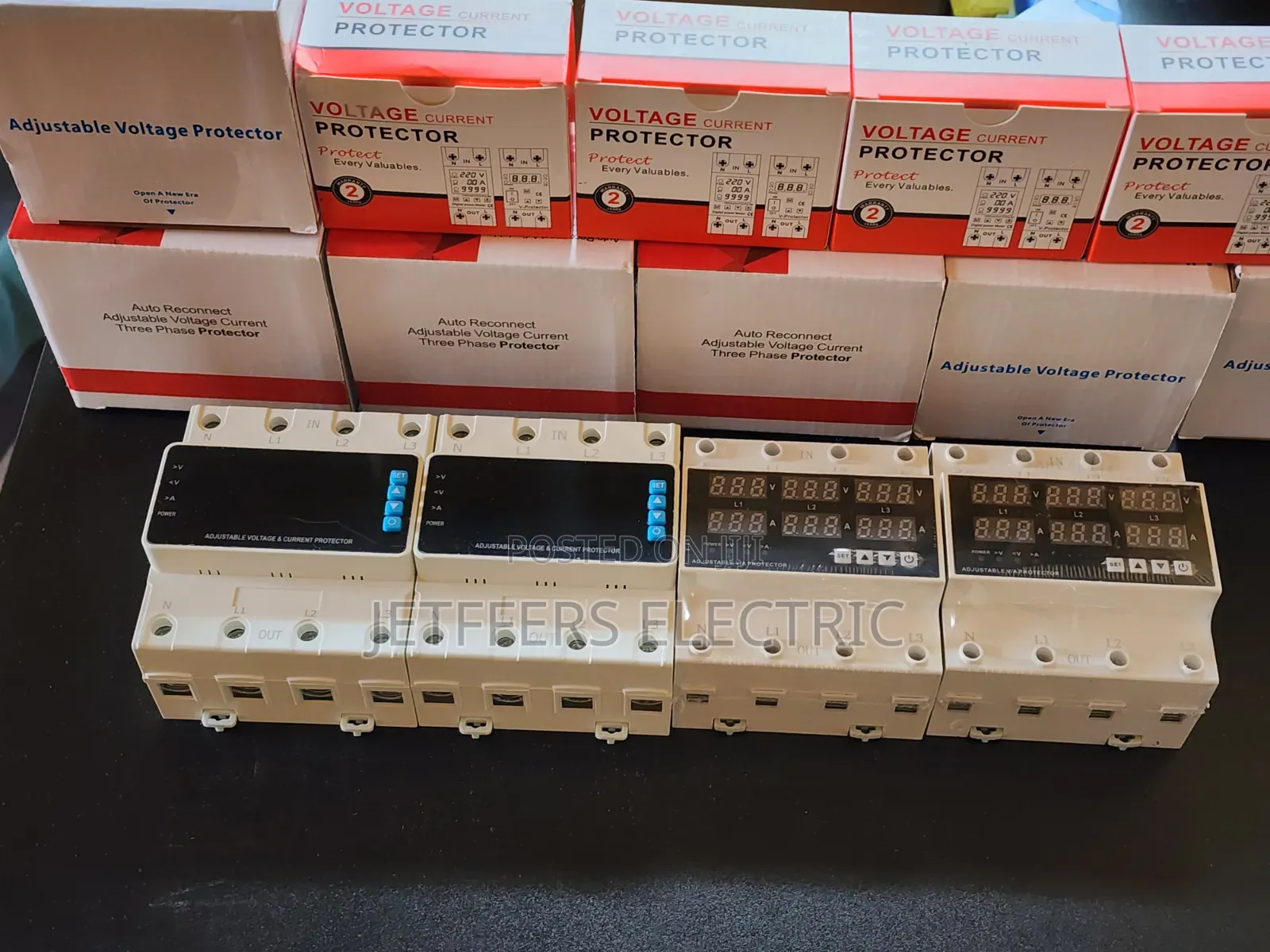 4 Pole Voltage and Current Protector
