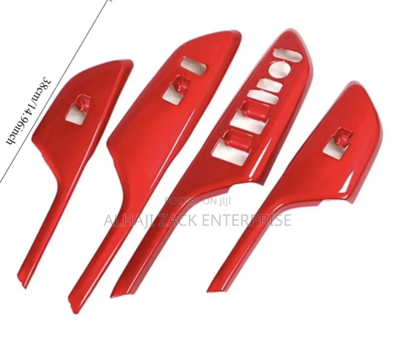 Honda Civic 2016 -2020 Red Armrest Cover