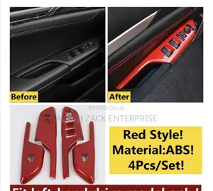 Honda Civic 2016 -2020 Red Armrest Cover