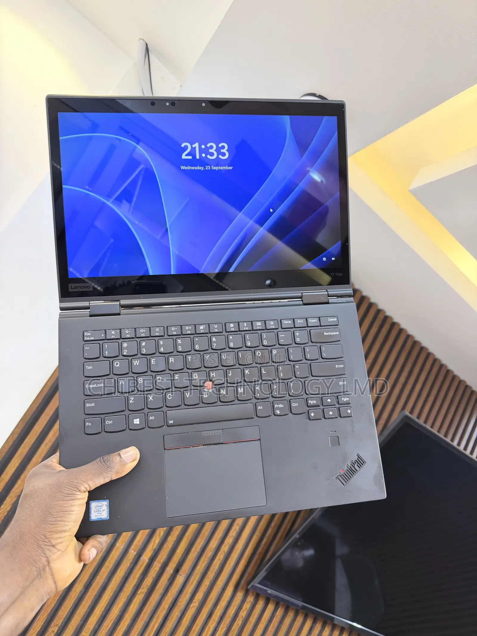 Laptop Lenovo ThinkPad X1 Yoga 16GB Intel Core i7 SSD 256GB