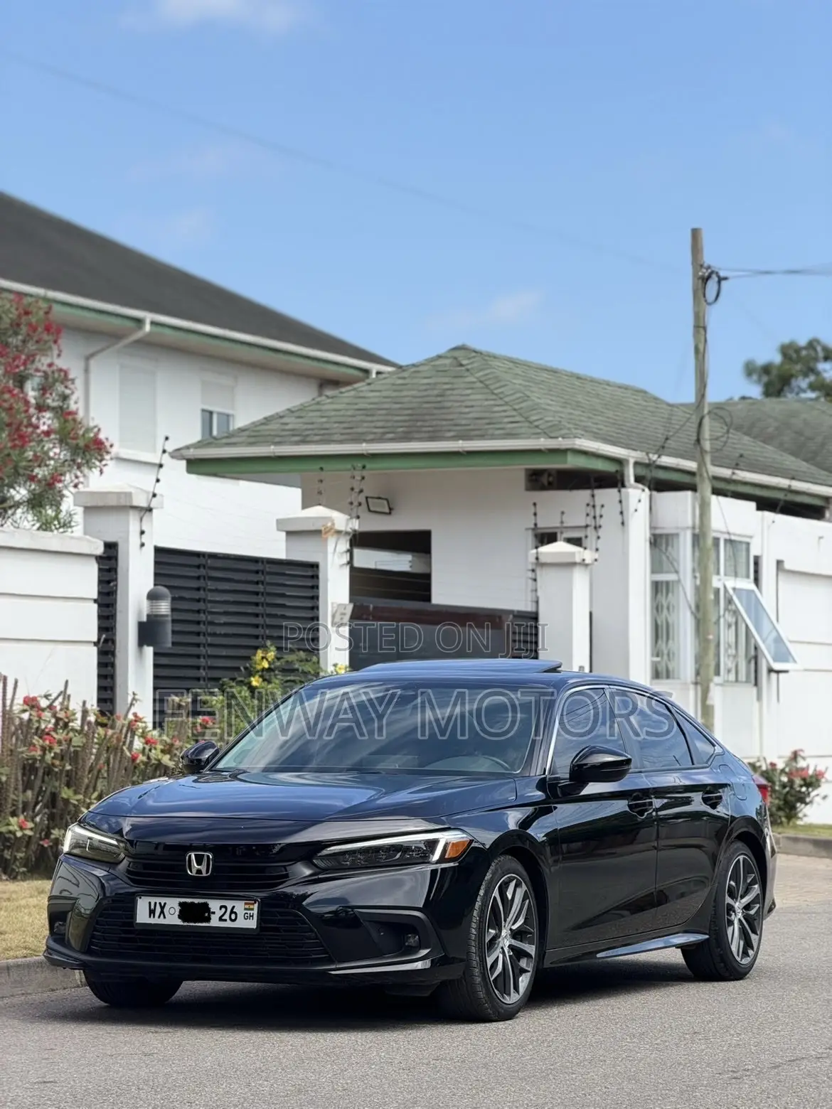 Honda Civic Touring CVT 2024 Black