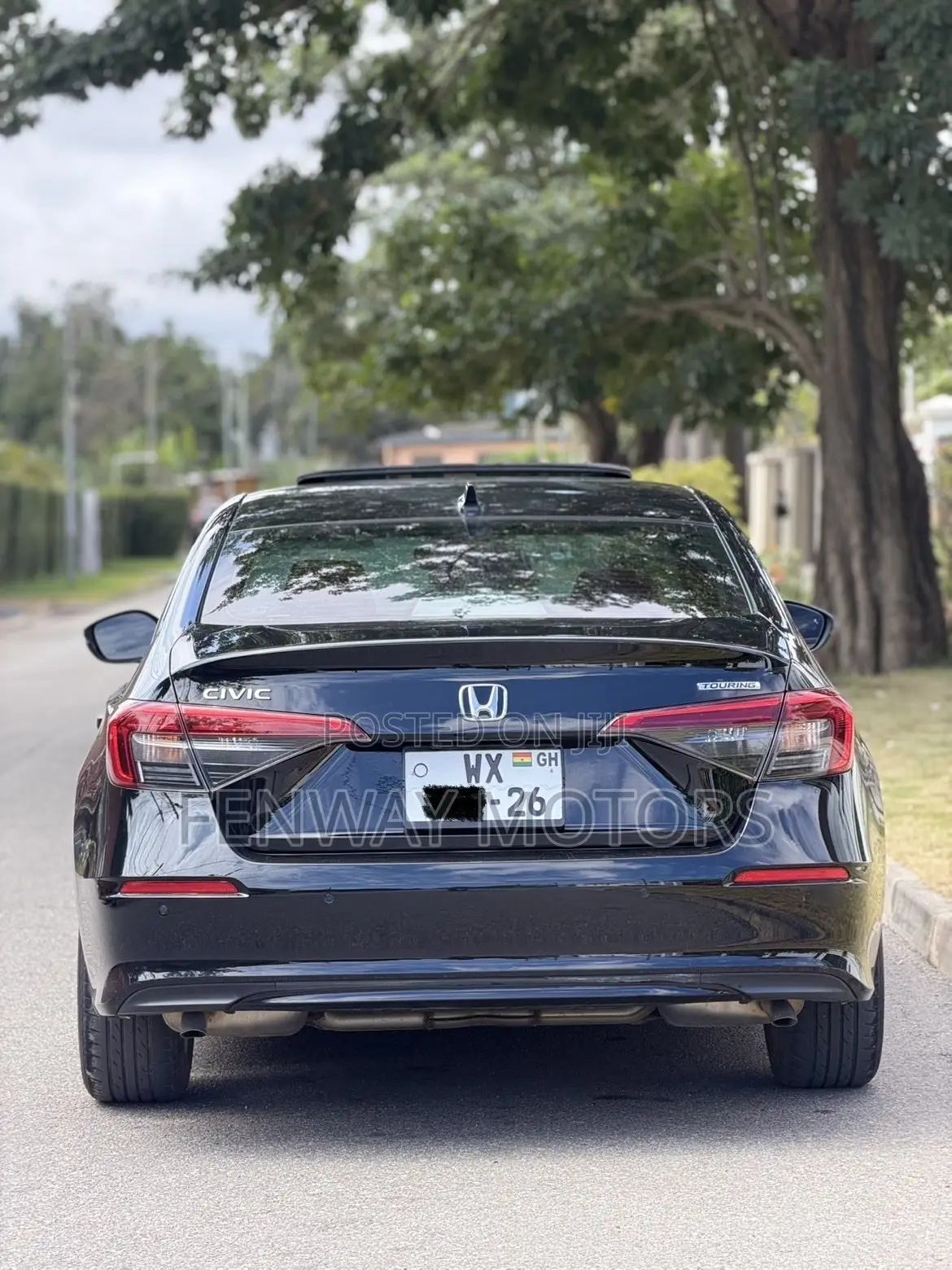 Honda Civic Touring CVT 2024 Black