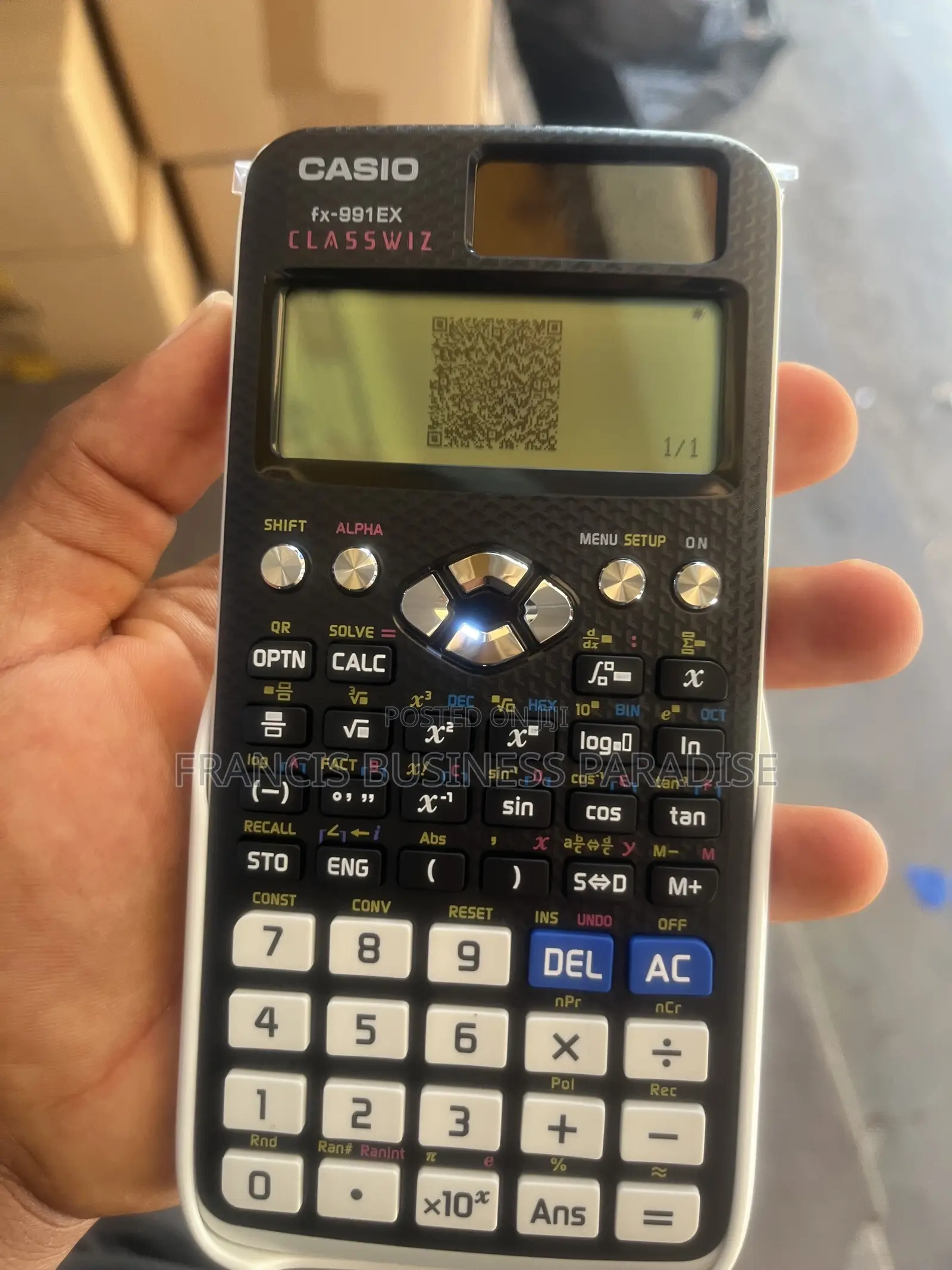 Casio Fx991 Ex Scientific Calculator ( Original With Qr Code)