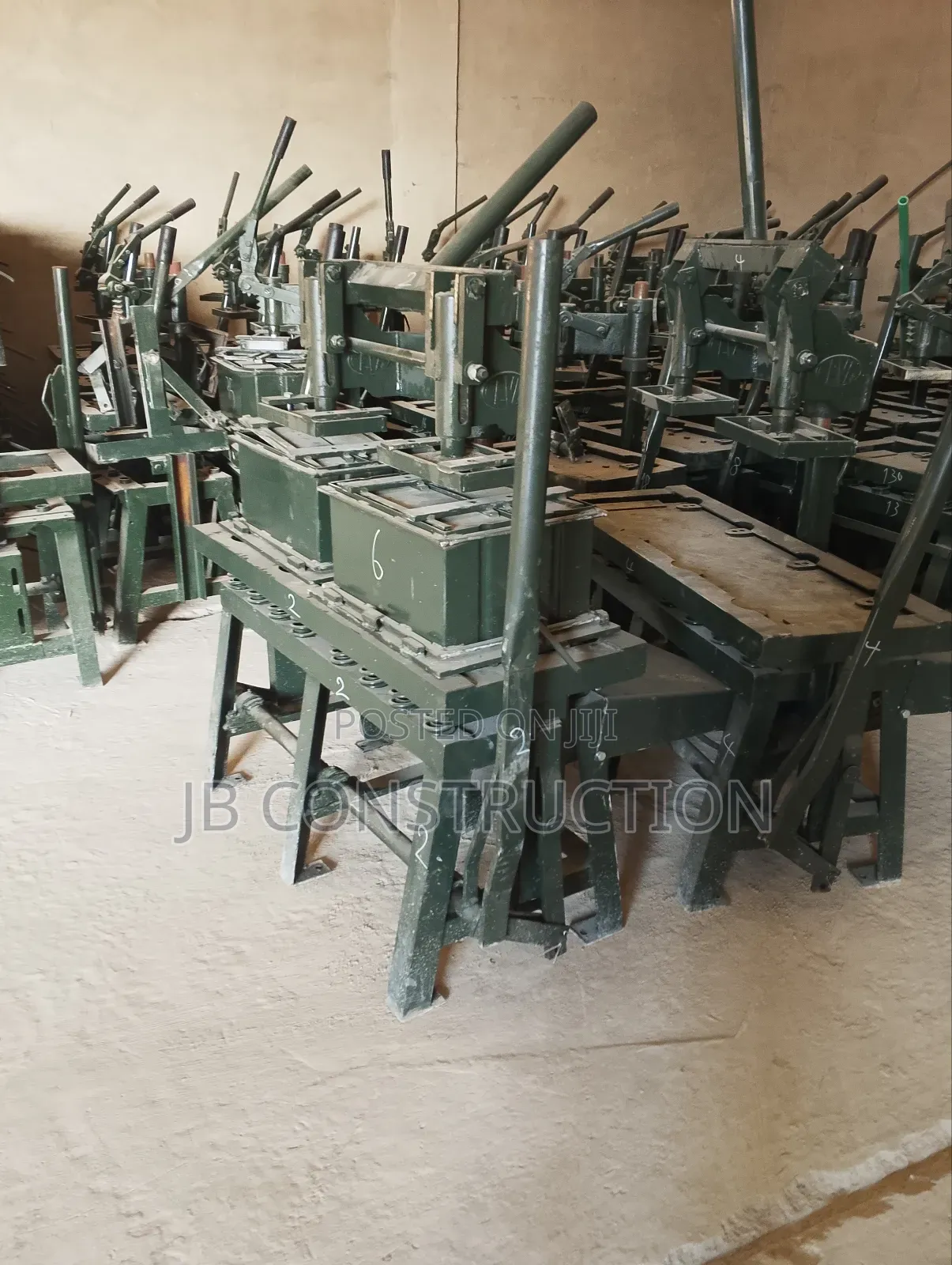 Concrete Mixture Machines, Block Machines