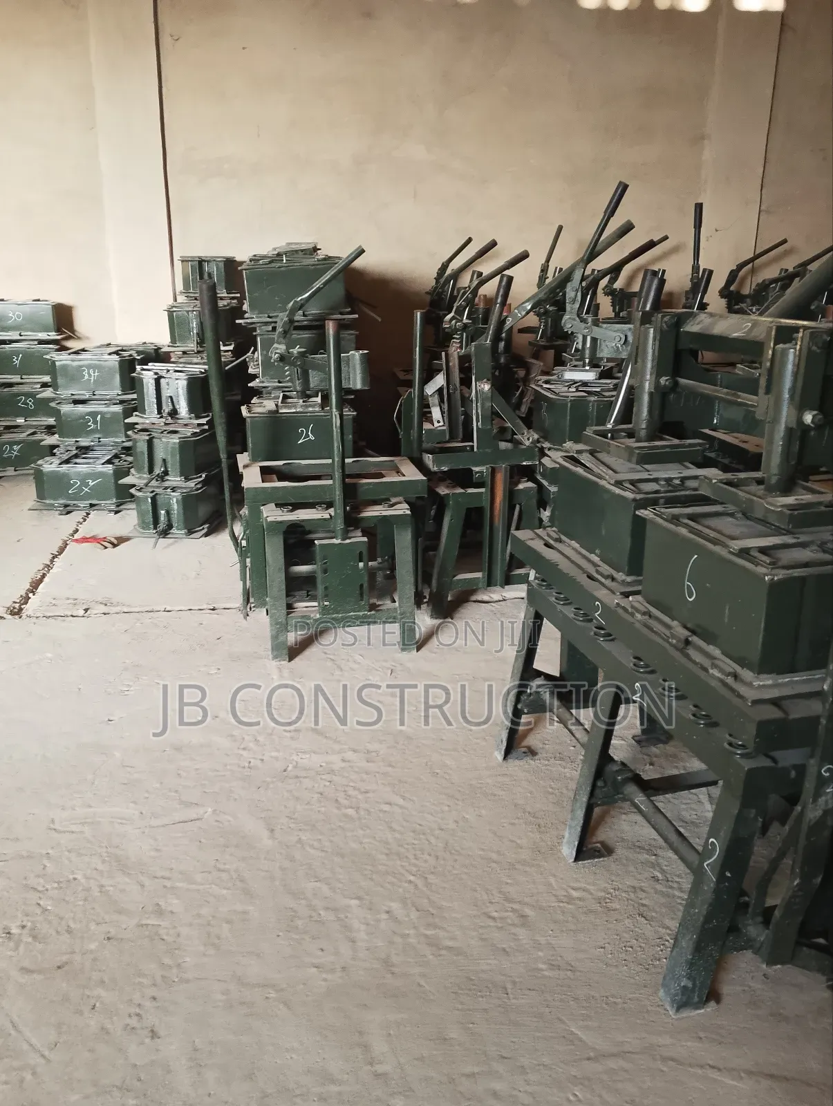 Concrete Mixture Machines, Block Machines