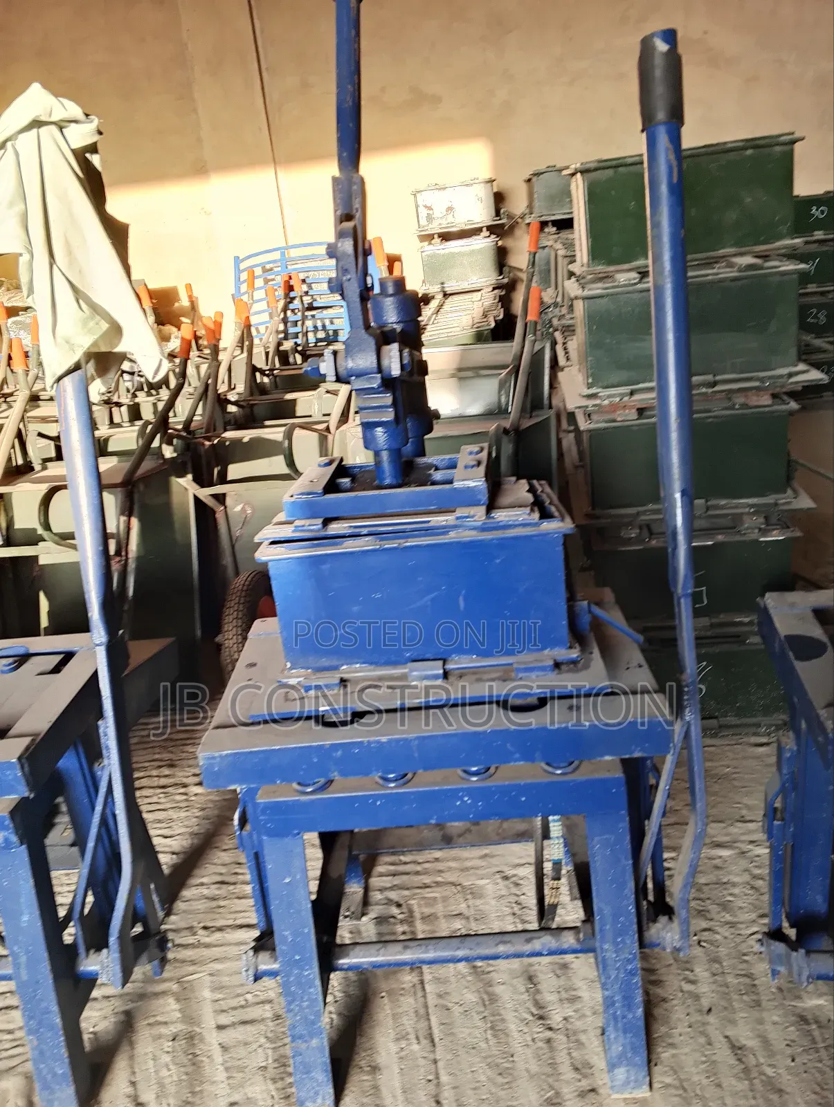 Concrete Mixture Machines, Block Machines