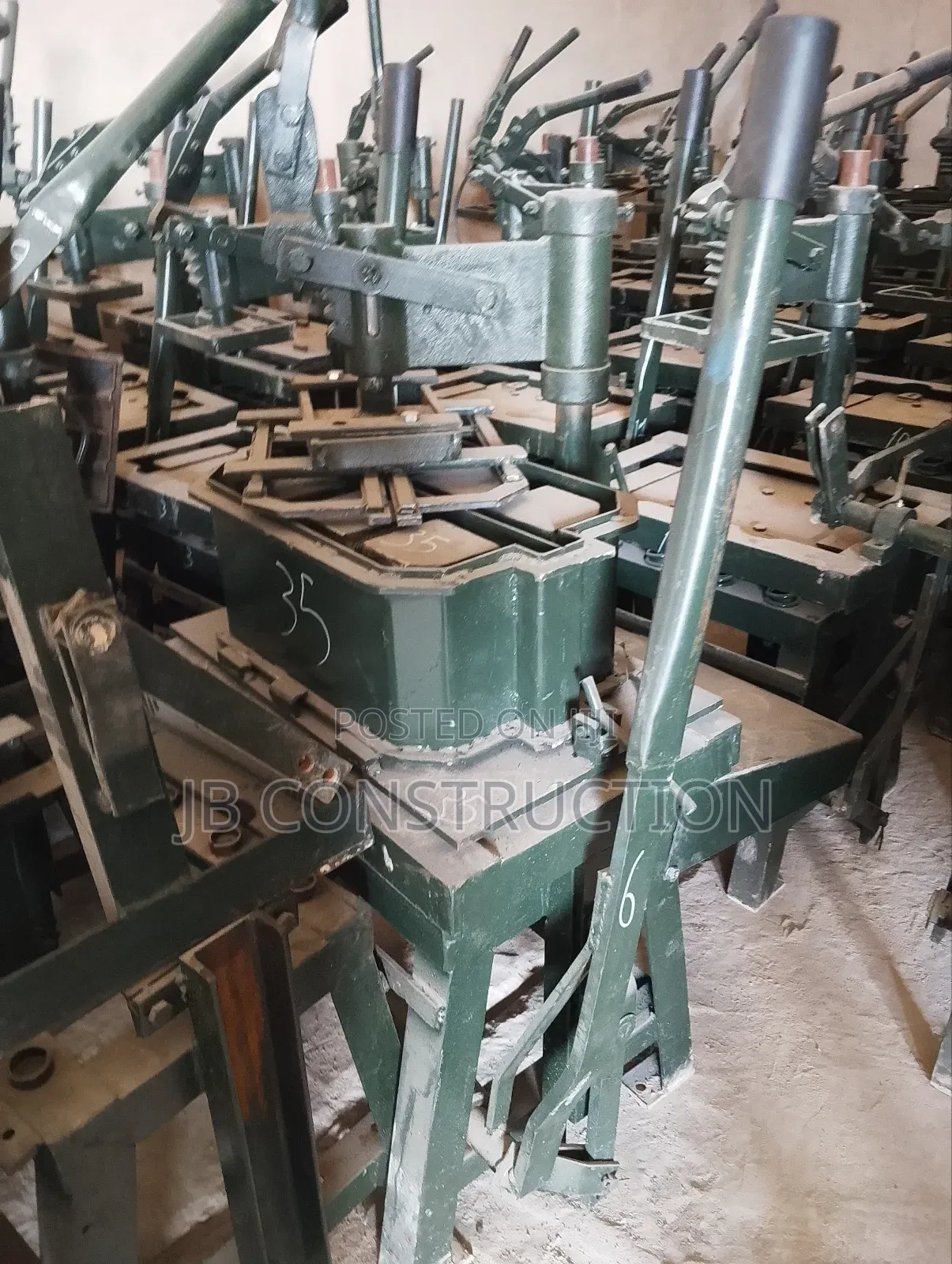Concrete Mixture Machines, Block Machines