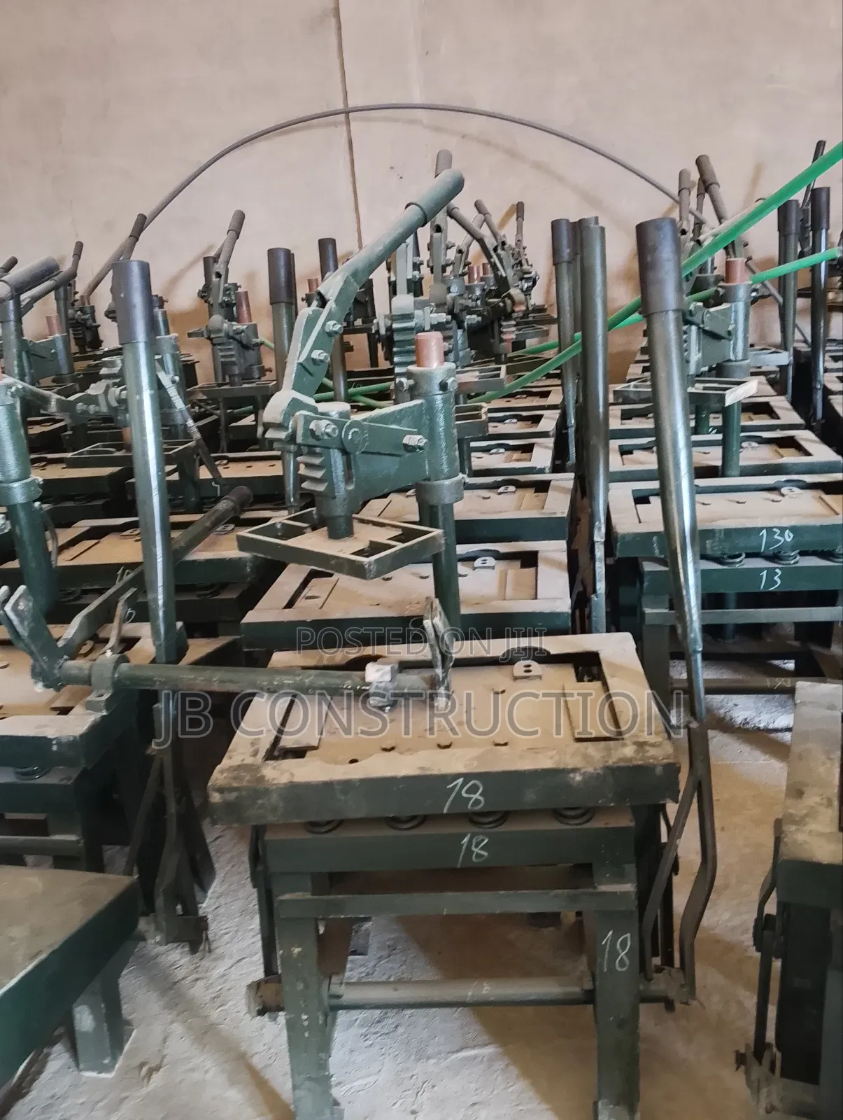 Concrete Mixture Machines, Block Machines