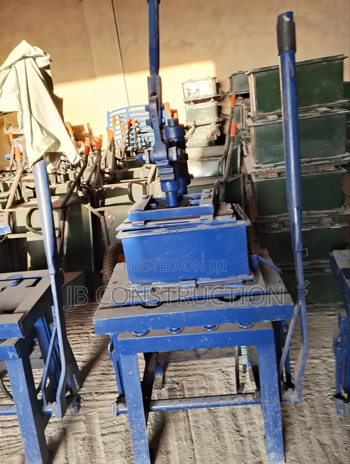 Concrete Mixture Machines, Block Machines