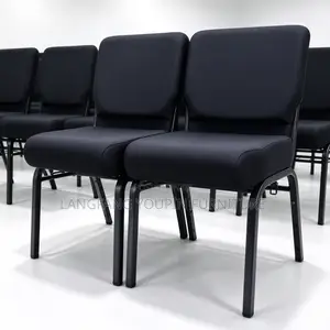 Stackable Padded Church Chairs | in Stock Ghana Warehouse, View Sample