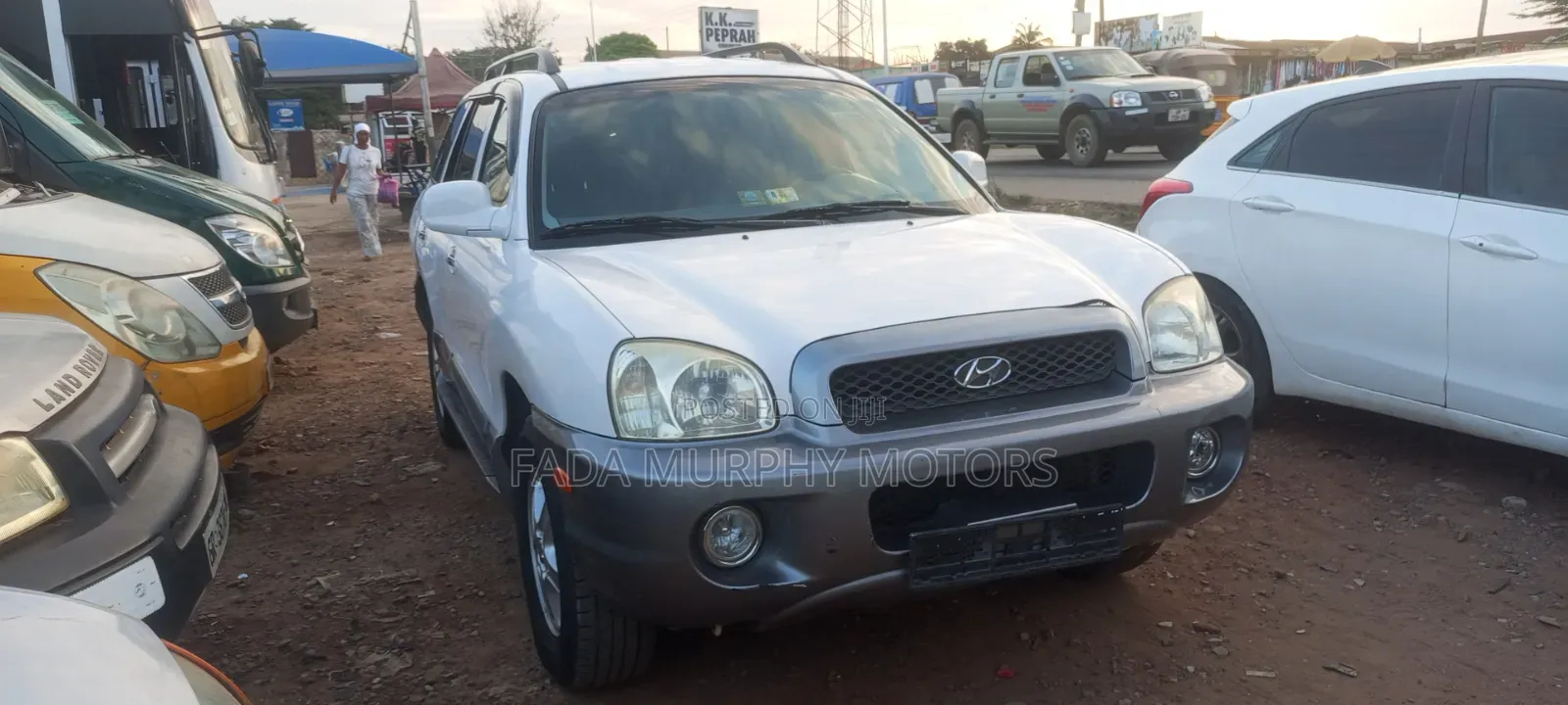 Hyundai Santa Fe 2007 White
