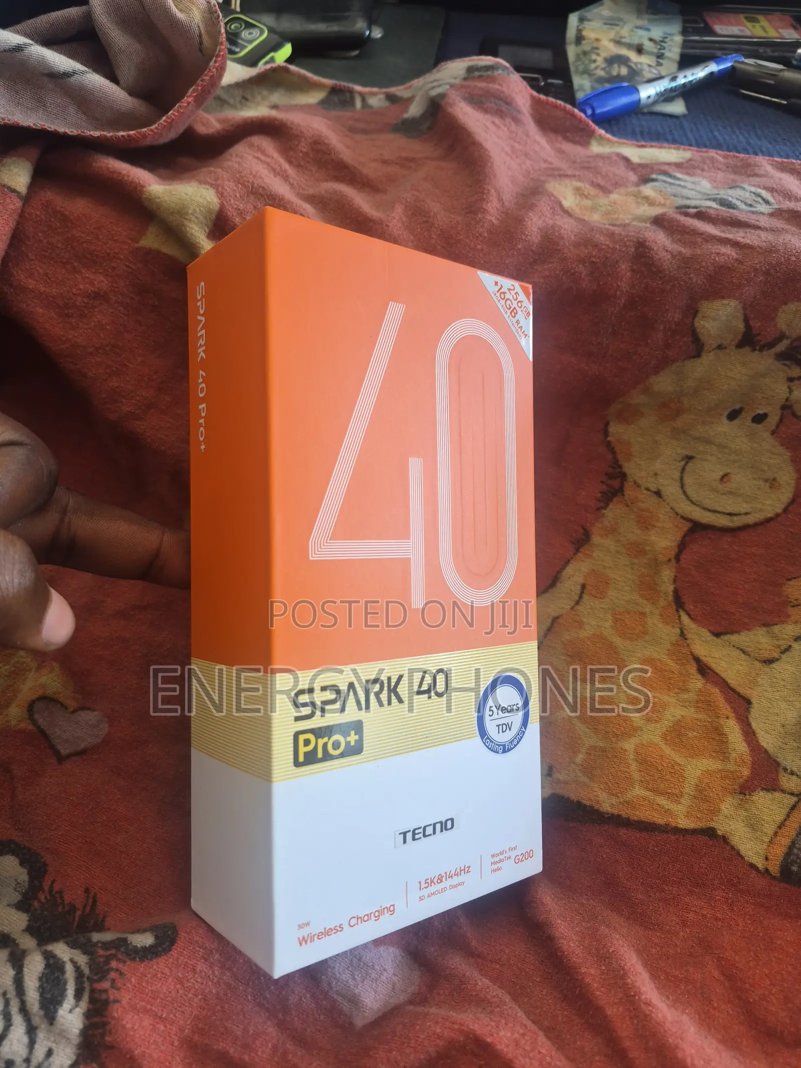 New Tecno Spark 40 Pro+ 256 GB Gray