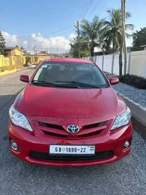 Toyota Corolla 2013 Red
