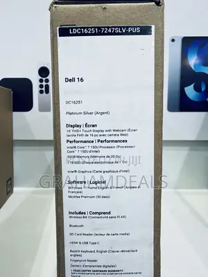 New Laptop Dell 32GB Intel Core Ultra 7 SSD 1T