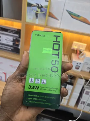 New Infinix Hot 50 256 GB Silver