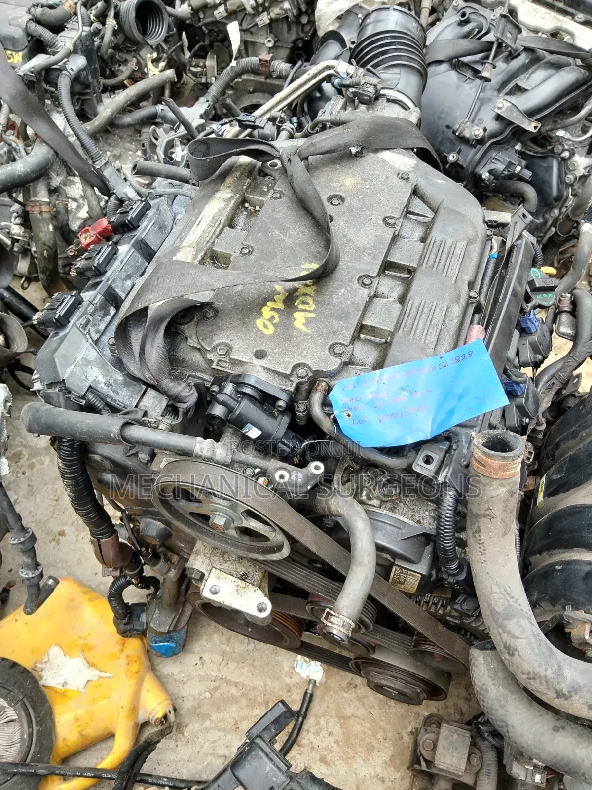 2011 Acura MDX Complete 3.5L V6 Engine With Transmission
