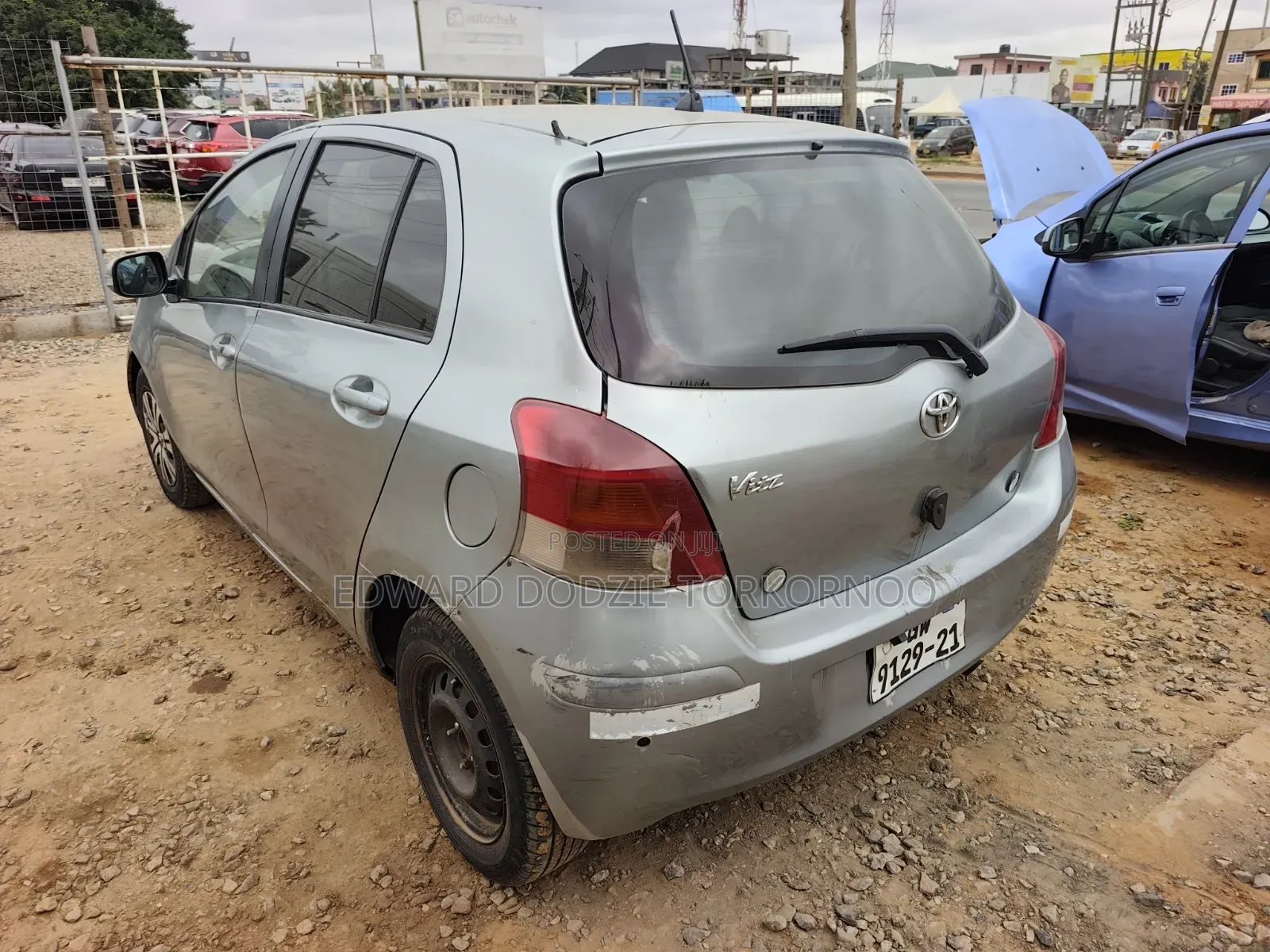 Toyota Vitz 2010 Gray